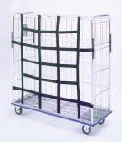 LNF60 HEAVY-DUTY OVER THE ROAD CART Transport bulk supplies or totes from off-site warehouse facilities. In. mm lbs kg Cat. No. 24x69x661 4 610x1753x1683 182 82.