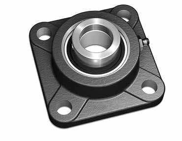Ball bearing units Ball bearing units consist of a precision wide inner ring bearing assembled into a housing made of cast iron or pressed steel.
