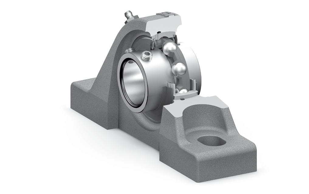 P2BT Tapped base units Tapped base housings are a variation of pillow block housings. Their design is optimized for ral loads acting in the direction of the base or the support surface.