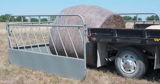 for easy portability to allow calves access to supplement feeders. Constructed of 1.66 rd. x 14 ga.