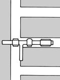 1.66 rd. 14 ga. frame and 1" rd. 14 ga. horizontal bars Heavy-duty frame has frame and bars of 1.