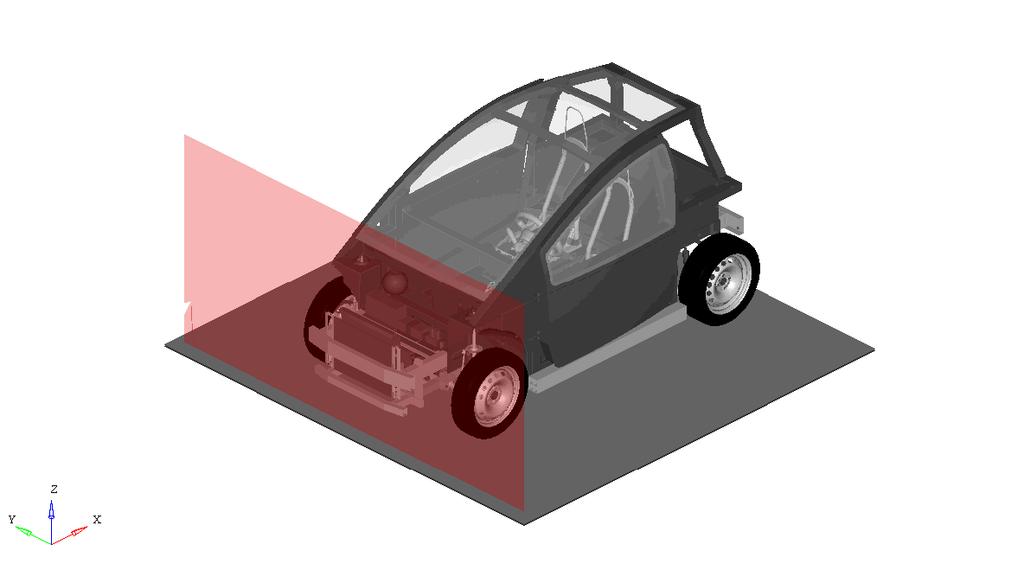 Vehicle Safety Investigation Euro NCAP full width rigid