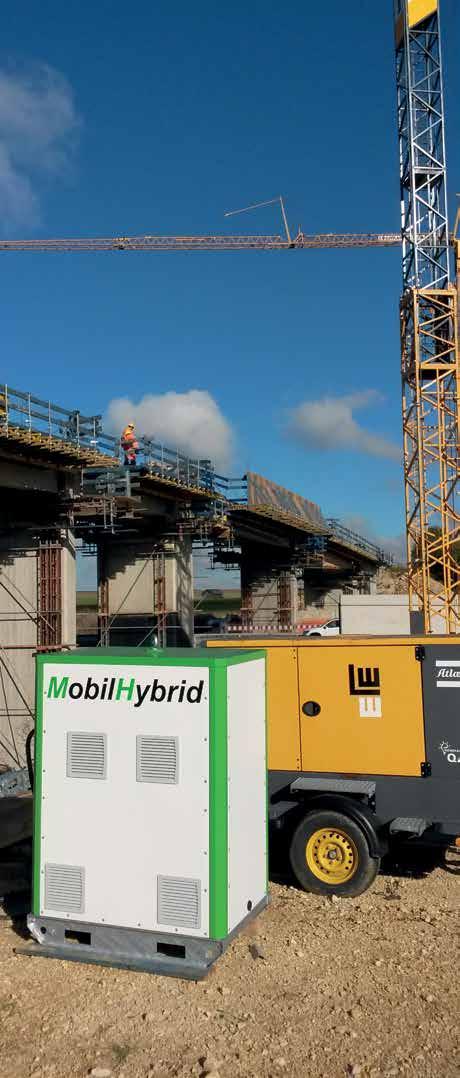 MobilHybrid Reliable uninterruptable power source (UPS-Function) Cost effective integration of renewable energy sources - PV Compatible with existing diesel generators Diesel savings of up to 40 %