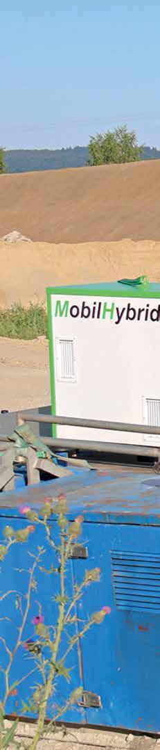 What is the MobilHybrid? The MobilHybrid is a mobile and intelligently controlled electricity storage.