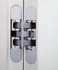 W-Tec 3Di The hinge with the gasket pressure manual adjustment The W-Tec 3Di hinge was designed to fulfil the requirements of all door manufacturers or maintenance technicians.