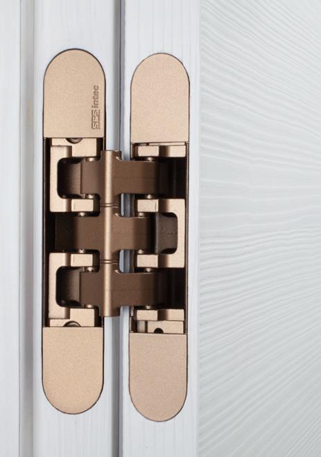 W-Tec 3D+ the concealed hinge designed to be durable and easy to use in any context The W-Tec 3D+ hinge is an SFS intec product, guaranteeing quality thanks to strict controls both in the process and