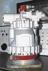 The drive maintains constant speed of generator shaft and stable frequency of alternating current as a