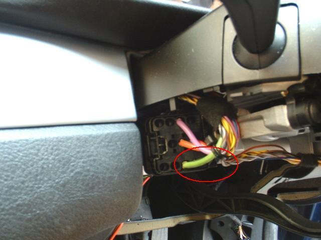 Procedure: Remove the dashboard panel and small glove box from around the driver s pedals and below the steering column four Philips screws to remove the driver s glove box, one plastic push pin