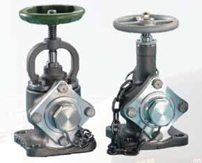 commodities to maximize the in-service time of every tank car Angle Valves Lowest number of potential leak paths in the railcar industry Self-centering valve seats provide positive shut off and