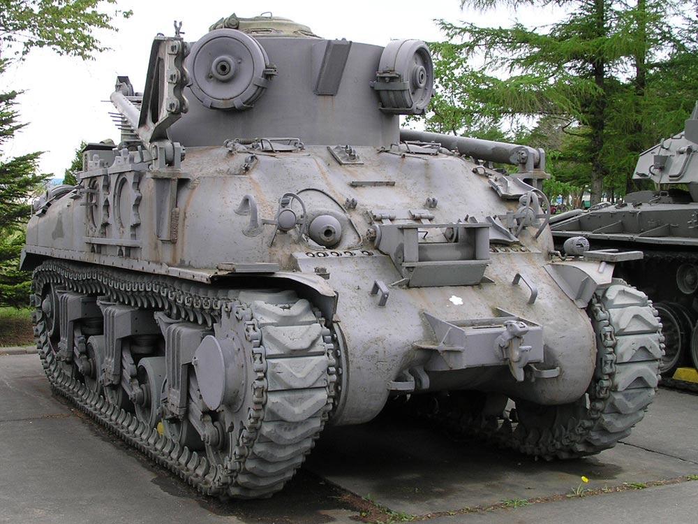 M32B1 TRV JGSDF equipment displey, Camp Fuji (Japan) Converted from an M4A1 built by Pacific Car and Foundry http://type61tank.la.coocan.jp/sub-m32.
