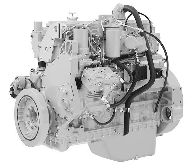 Diesel Truck Engine 3126B 175-330 hp 420-860 @ 1440 rpm Peak CATERPILLAR ENGINE SPECIFICATIONS 6-Cylinder, 4-Stroke-Cycle Diesel Bore in (mm)... 4.33 (110) Stroke in (mm)... 5.