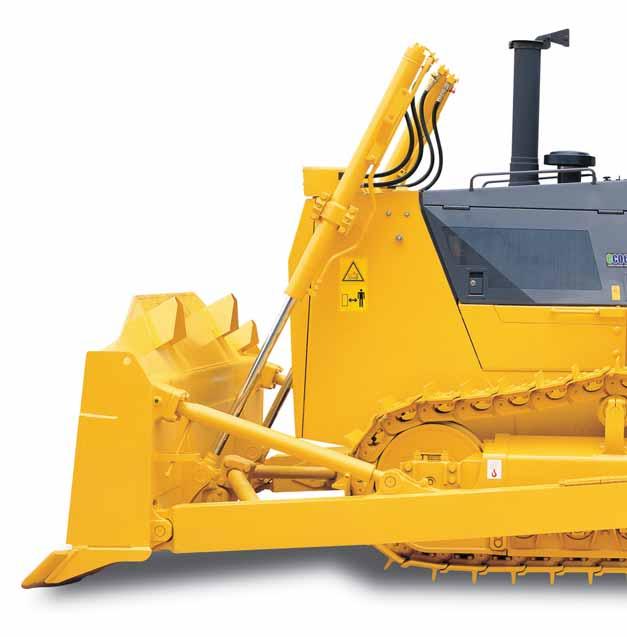 C RAWLER DOZER WALK-AROUND Komatsu-integrated design For the best value, reliability, and versatility. Hydraulics, power train, frame, and all other major components are engineered by Komatsu.