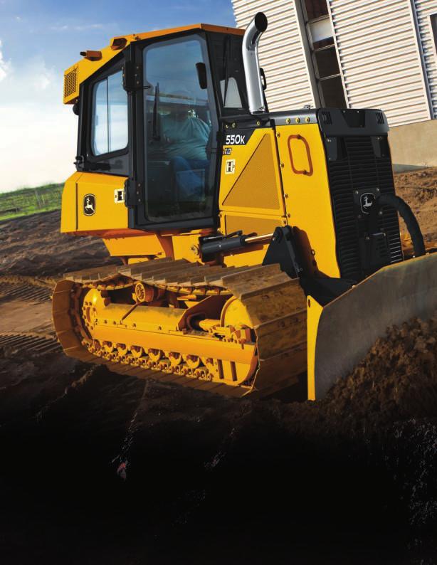 2 3 Only our K-Series dozers are available with John Deere WorkSight. This easy-to-use comprehensive suite of technology increases uptime and productivity while lowering operating costs.
