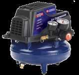 1 Gallon Air Compressor FP2028 110 PSI Use for inflation, brad nailing, stapling, air brushing and more Easy-to-read gauge allows for easy monitoring of tank pressure Kit