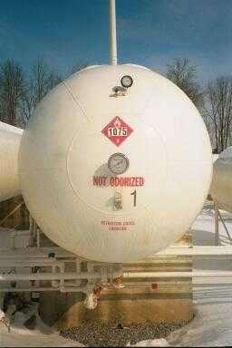 2 Unodorized Gas Requirements All ASME tanks unodorized gas must be marked: