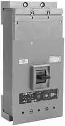 This combination of an AQB-L400/LL400 circuit breaker and the Eaton Adapter Kit provides a direct oneto-one current limiting type L400 circuit breaker replacement for an already installed fused type