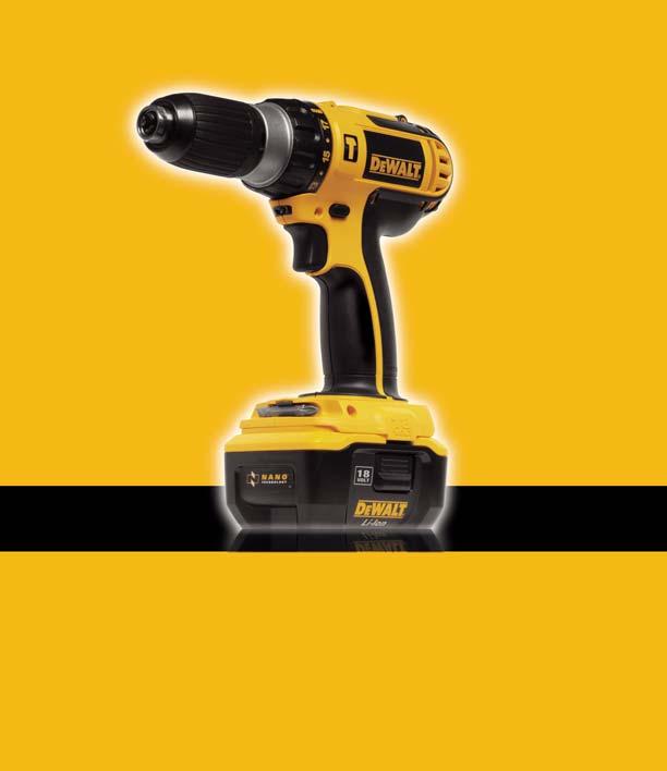 NEW LITHIUM-ION TECHNOLOGY OUR ULTIMATE LITHIUM-ION TECHNOLOGY DRILL/DRIVERS THE DRILL YOU CANNOT DO WITHOUT NEW 12V AND 14.