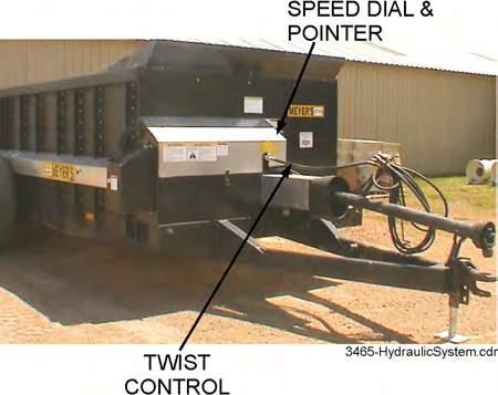 TRACTOR SIZE REQUIREMENTS The spreader does not have brakes. Towing the spreader must be done safely.