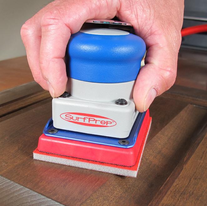 Soft Interface Pad for level sanding of machine marks on profiles SurfPrep Tool Oil for years