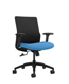 NOVO TASK CHAIR Novo breaks the rules. It is classic with a contemporary twist, stylish features and a sophisticated color palette.