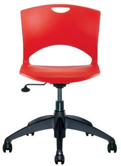 ONCALL LIGHT TASK CHAIR & TASK STOOL Practical, solid wire frame design and stackability make OnCall ideal for multipurpose use.