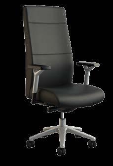 The midback model is ideal for conference room use while the highback is well suited for any