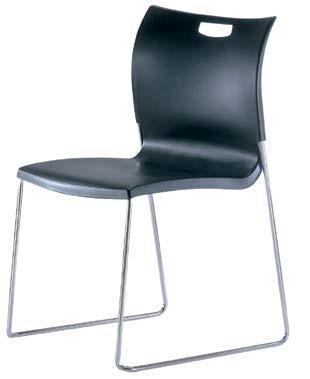 ROWDY MULTIPURPOSE CHAIR Rowdy is a one-piece multipurpose chair that will fit any space and any budget.