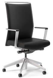 SONA CONFERENCE CHAIR Style, ergonomics and supreme comfort are the hallmarks of the Pensi-designed Sona