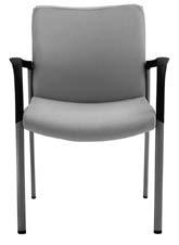 ACHIEVE MULTIPURPOSE CHAIR The concave back and contoured seat of the Achieve side chair match the natural