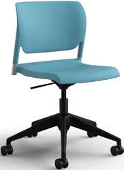 INFLEX LIGHT TASK CHAIR & TASK STOOL The InFlex task chair keeps all the fun styling of the InFlex collection and