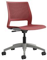 LUMIN LIGHT TASK CHAIR & TASK STOOL Lumin is an elegant light task chair and stool designed for exceptional support