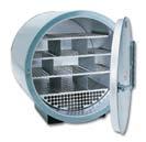 Shop Electrode Ovens - Bench / Floor 300 and 900 DryRod Series Features Circular shape promotes even heat distribution.