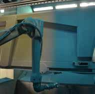 robotic welding, shotblasting, degreasing,