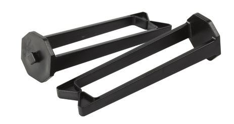 25" depth MM10EPS End panel support bracket kit *NOTE: Narrow panels used with 10" and 12" managers require the use of