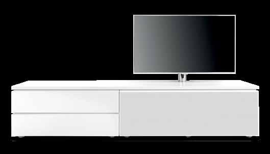 New modules that make technology invisible To create a cosier atmosphere, media technology, soundbars and speakers should ideally be