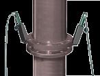 SF5 Spreaders are used in pairs to spread the flanges equally for general