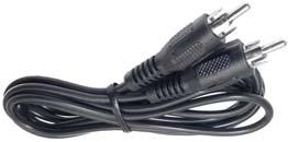 6 long 27-978-0 Bulk 27-978-1 Pkg. RCA COAXIAL CABLES RCA plug to RCA plug with RG59/u cable.