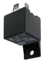 10M cycles 100K cycles 5A@28VDC or 250VAC RELAYS AUTOMOTIVE RELAYS Coil Resistance: 90 Ω ± 8% Rated