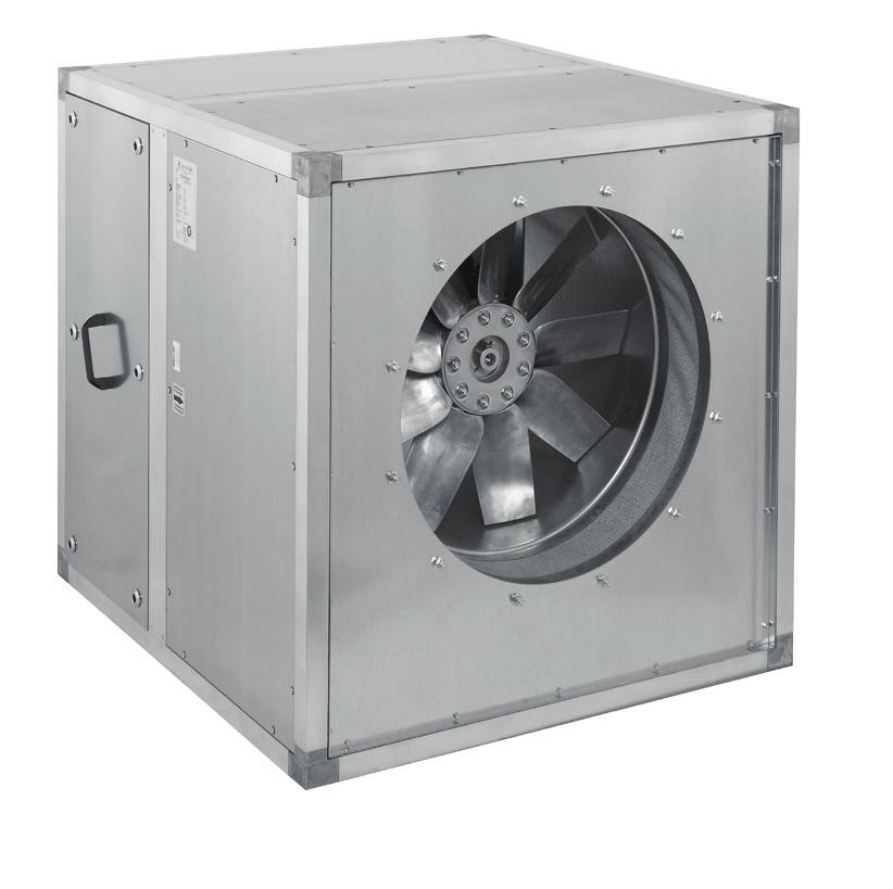 36 Axial fans Special applications Two-stage fans AXC...-G AXC...(B) -G AXC...(F) -G Two Fans mounted in series to reach higher pressure. Fan execution according to AXC-, AXC (B)-, AXC (F) -standard.