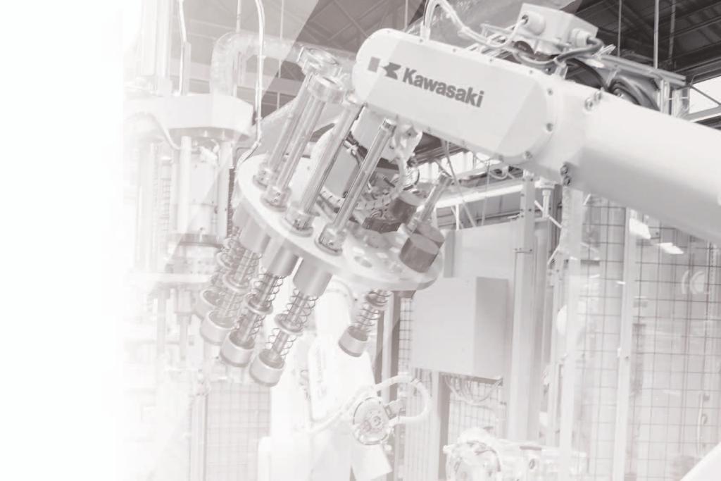 High-speed, high-performance industrial robots that raise the bar Kawasaki s R series robots are setting the benchmark