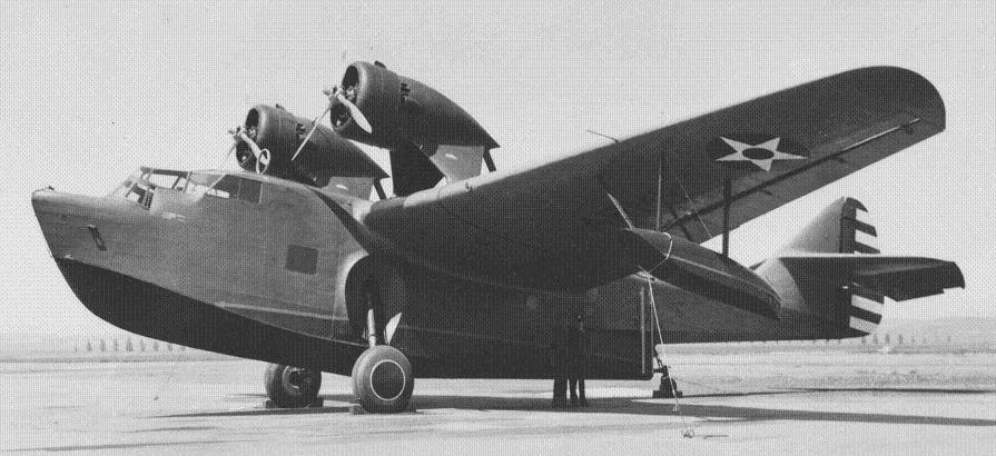 OA-5 Douglas span: 89'9", 27.36 m length: 69'9", 21.26 m engines: 2 Wright YR-1820-45 max.