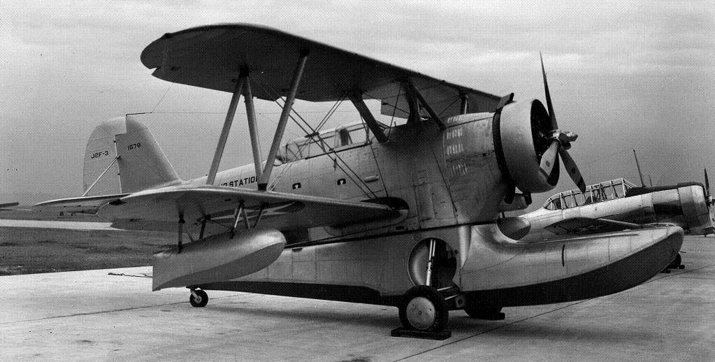 J2F Grumman G-15 Duck span: 39', 11.89 m length: 34', 10.36 m engines: 1 Wright R-1820-20 max.