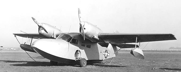 J4F Grumman G-44 Widgeon span: 40', 12.19 m length: 31'1", 9.47 m engines: 2 Ranger L-440-5 max. speed: 150 mph, 241 km/h (Source: William T.