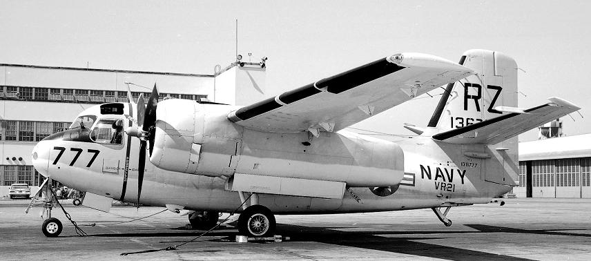 TF Grumman G-96 Trader span: 72'7", 22.12 m length: 43'6", 13.26 m engines: 2 Wright R-1820-82WA max. speed: 280 mph, 451 km/h (Source: William T.