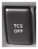 TRACTION CONTROL SYSTEM (TCS) OFF SWITCH (if so equipped) The vehicle should be driven with the Traction Control System (TCS) on for most driving conditions.