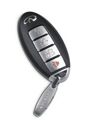 INFINITI Intelligent Key System This Intelligent Key system allows you to lock and unlock all doors (including the fuel filler door), open the trunk, and start and stop the engine without having to