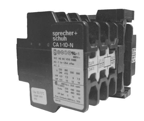 Contactors Cross Reference, Series C1 & C6 to Series C9 (Open Type Only) ➊ Obsolete Contactor Cross Reference C1 or C6 to C9 Contactors Ratings for Switching C Motors (C2 / C3 / C4) Series C1 Series