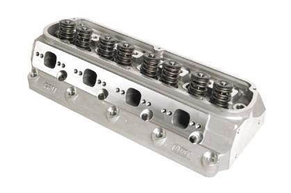 Small block Ford PRO1 20 170cc Aluminum cylinder heads feature high flowing as cast ports with profiled valve guide bosses and are bowl blended on 5-axis CNC machining centers.