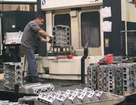 Our 24 Makino machining centers run 24 hours a day, 6 days a week.