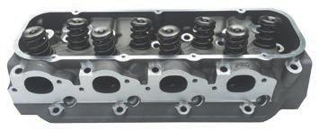 Best of all, our precision cast ports produce outstanding airflow without time consuming porting. Assemblies include Stainless Steel valves, premium springs, locks, retainers, guide plates and seals.